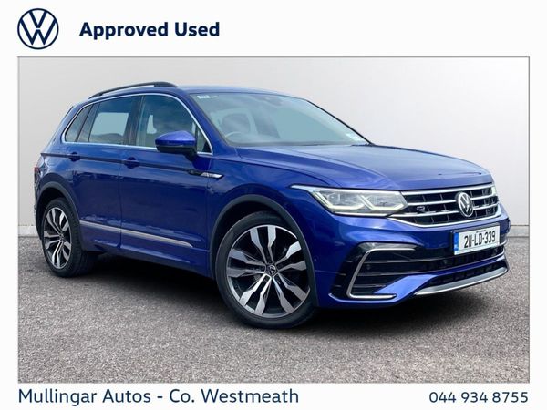 Volkswagen Tiguan SUV, Diesel, 2021, Blue