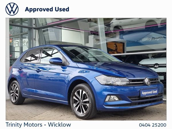 Volkswagen Polo Hatchback, Petrol, 2021, Blue