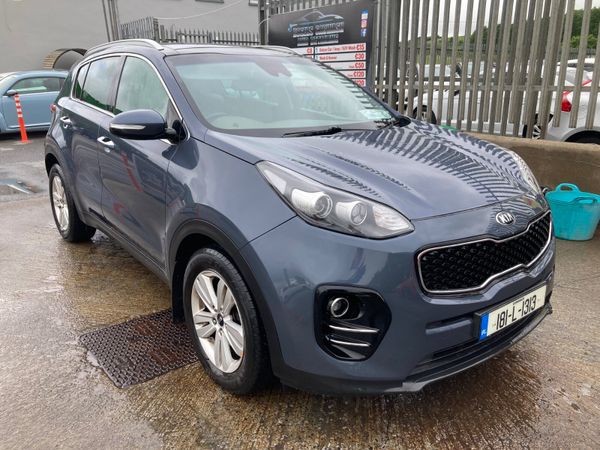 Kia Sportage SUV, Diesel, 2018, Blue