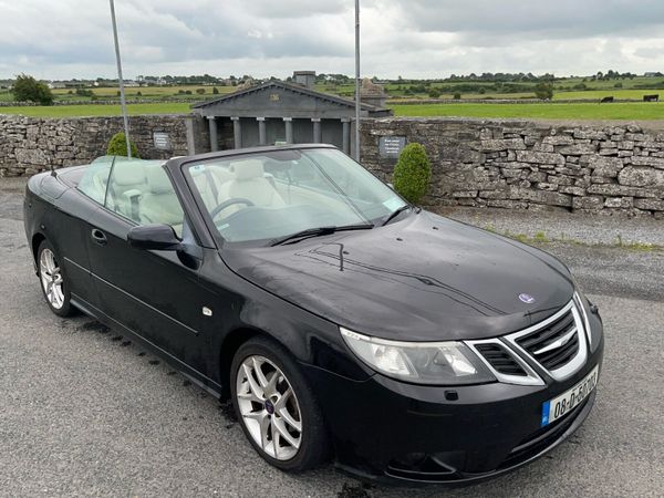 Saab 9-3 Convertible, Petrol, 2008, Black