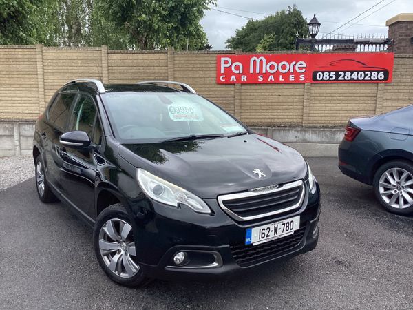 Peugeot 2008 SUV, Diesel, 2016, Black