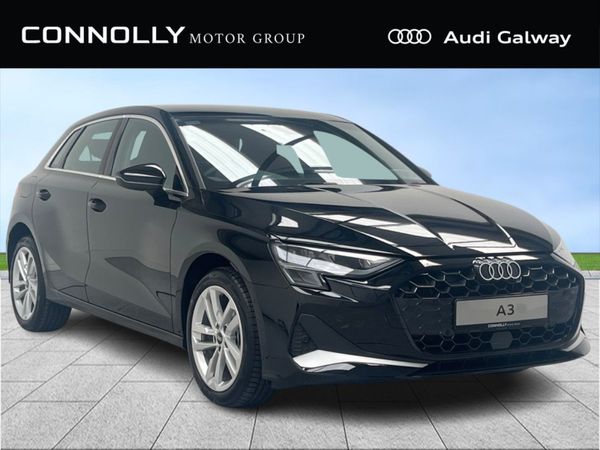 Audi A3 Saloon, Petrol, 2025, Black