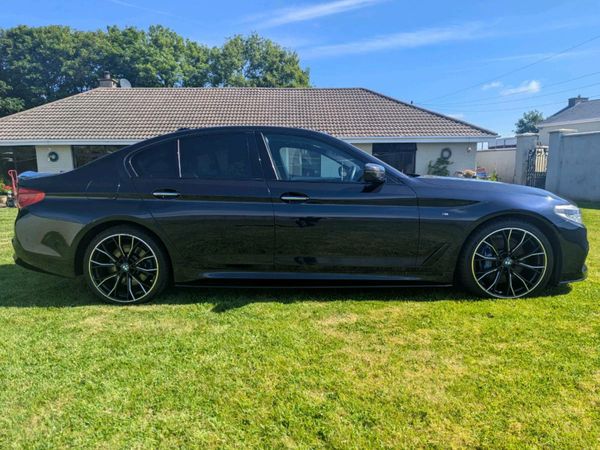 BMW 5-Series Saloon, Diesel, 2017, Black