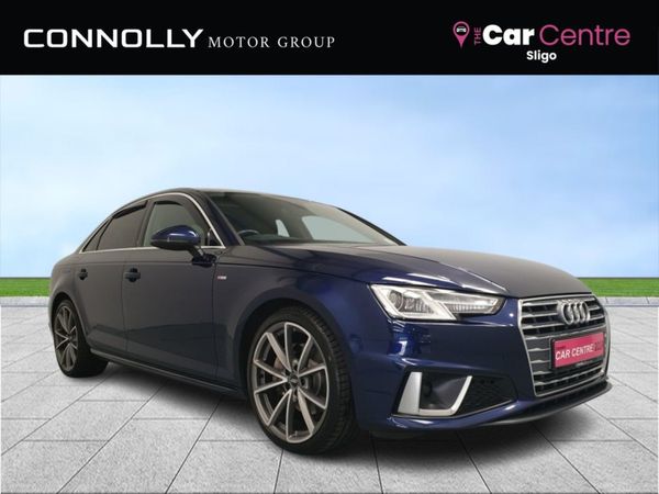 Audi A4 Saloon, Diesel, 2019, Blue