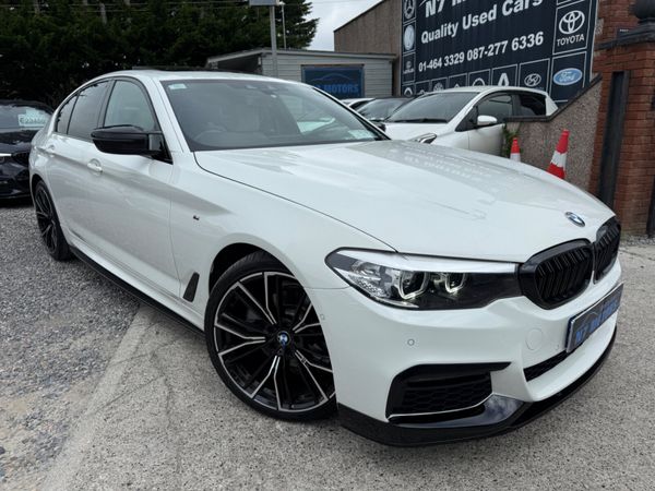 BMW 5-Series Saloon, Diesel, 2018, White