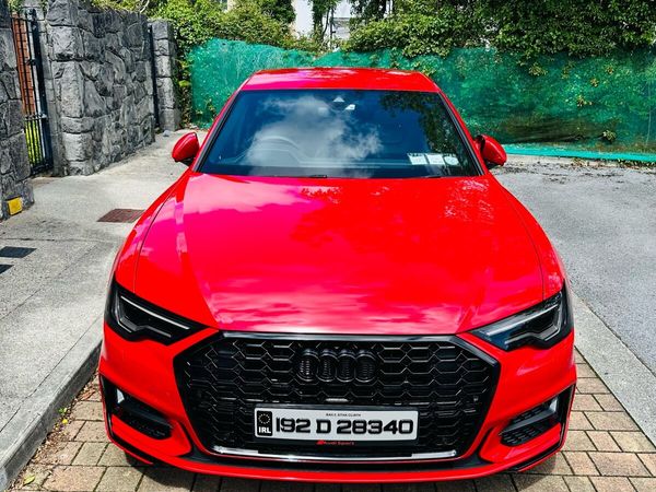 Audi A6 Saloon, Diesel, 2019, Red