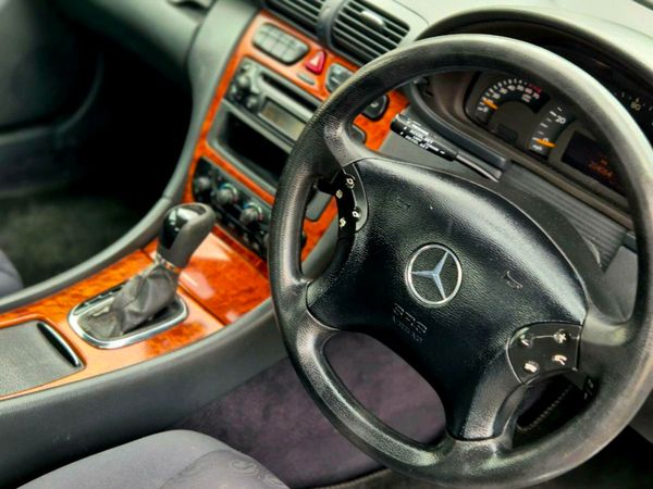 Mercedes-Benz C-Class Saloon, Petrol, 2002, Silver