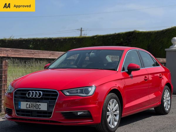 Audi A3 Saloon, Petrol, 2014, Red
