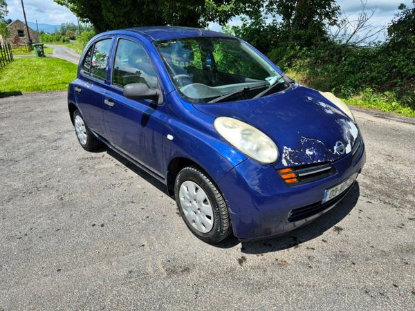 Nissan Micra Hatchback, Petrol, 2003, Blue