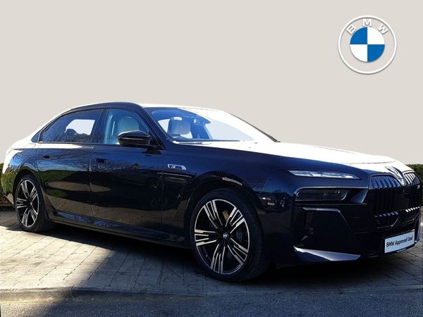 BMW 7-Series Saloon, Petrol Plug-in Hybrid, 2023, Black