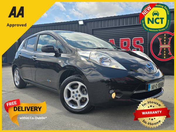 Nissan Leaf Hatchback, Electric, 2014, Black