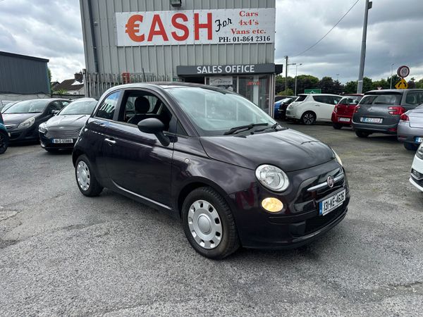 Fiat 500 Hatchback, Petrol, 2013, Purple