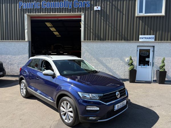 Volkswagen T-Roc SUV, Petrol, 2019, Blue