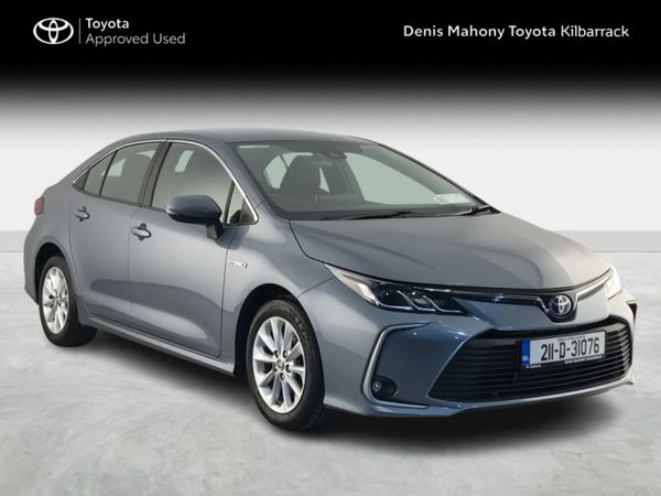 Toyota Corolla Saloon, Petrol Hybrid, 2021, Grey