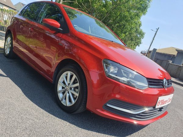 Volkswagen Polo Hatchback, Petrol, 2015, Red