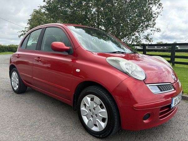 Nissan Micra Hatchback, Petrol, 2008, Red