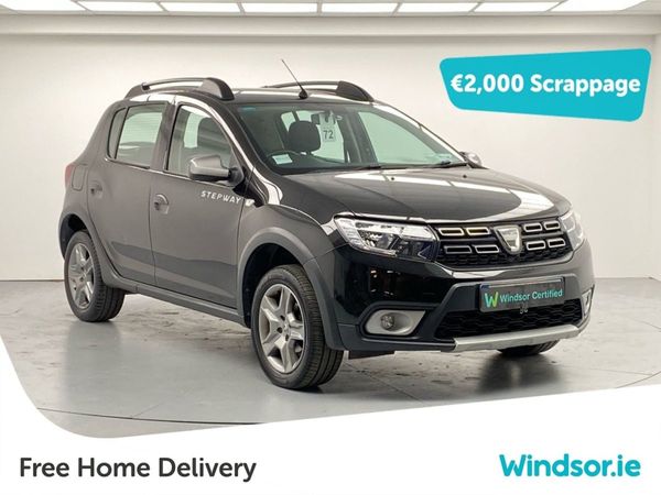 Dacia Sandero Stepway Hatchback, Petrol, 2019, Black