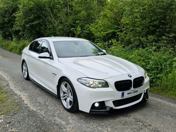 BMW 5-Series Saloon, Diesel, 2016, White