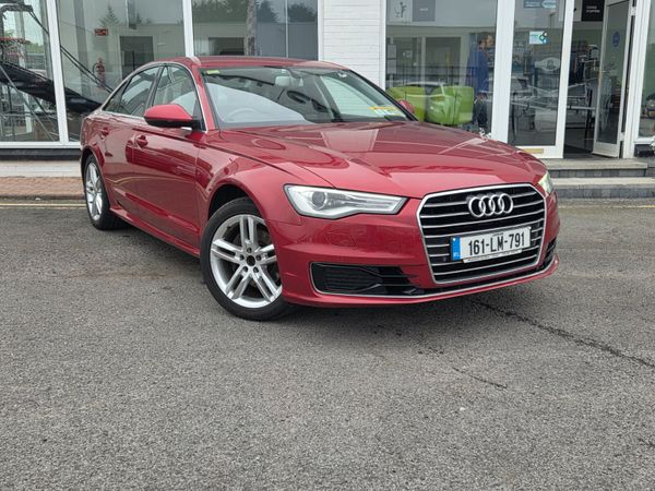 Audi A6 Saloon, Diesel, 2016, Red