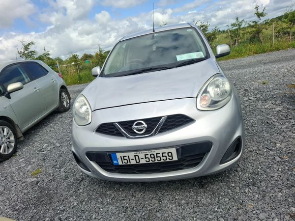 Nissan March Hatchback, Petrol, 2015, Silver