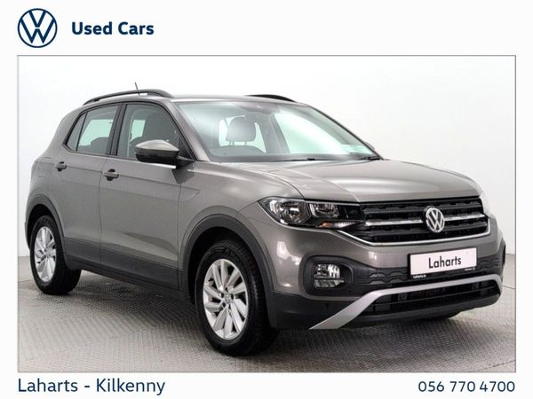 Volkswagen T-Cross SUV, Petrol, 2020, Silver