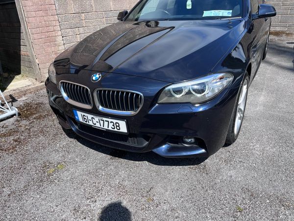 BMW 5-Series Saloon, Diesel, 2016, Black