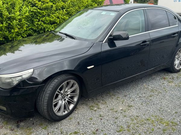 BMW 5-Series Saloon, Diesel, 2008, Black