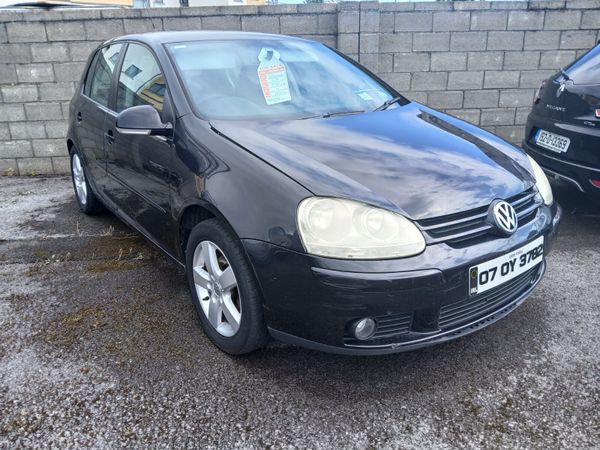 Volkswagen Golf Hatchback, Petrol, 2007, Black