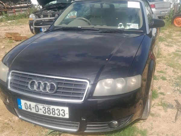 Audi A4 Convertible, Petrol, 2004, Black