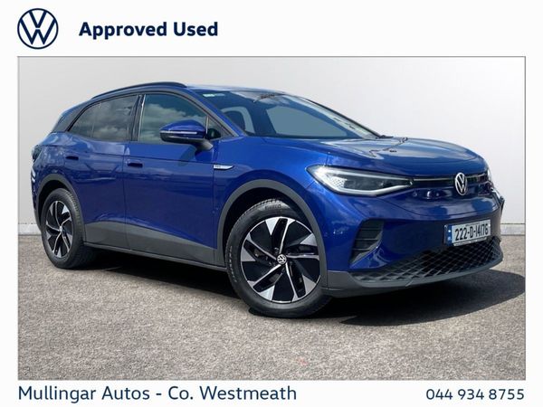 Volkswagen ID.4 SUV, Electric, 2022, Blue