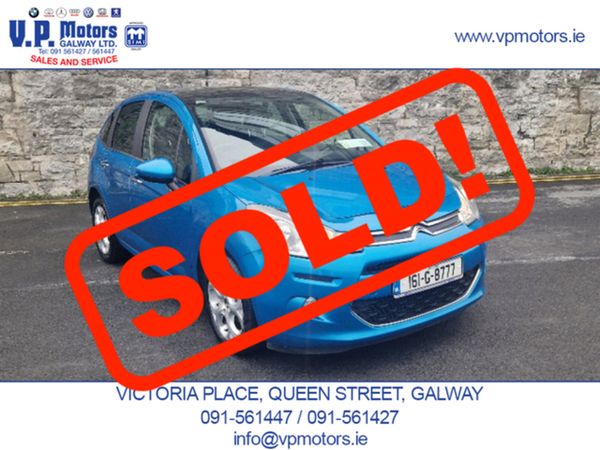 Citroen C3 Hatchback, Petrol, 2016, Blue