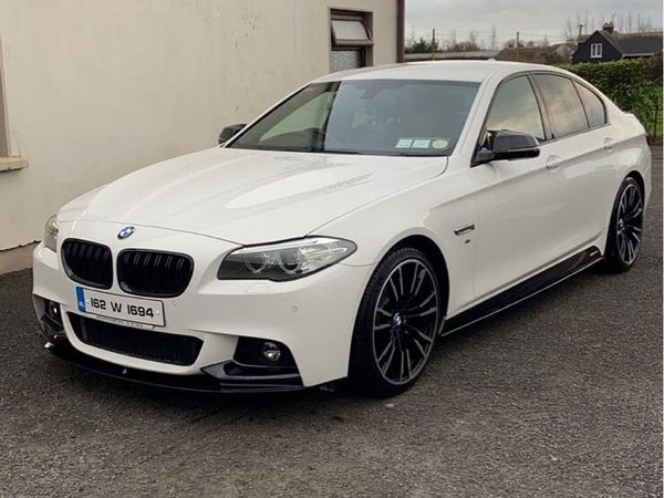 BMW 5-Series Saloon, Diesel, 2016, White