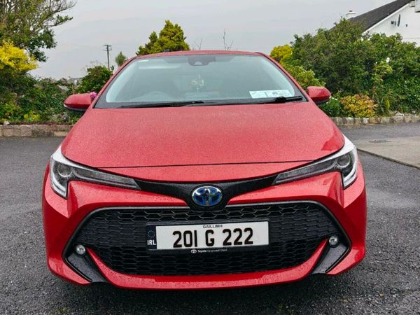 Toyota Corolla Hatchback, Petrol Hybrid, 2020, Red