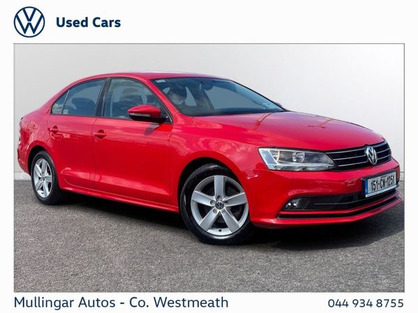 Volkswagen Jetta Saloon, Diesel, 2015, Red