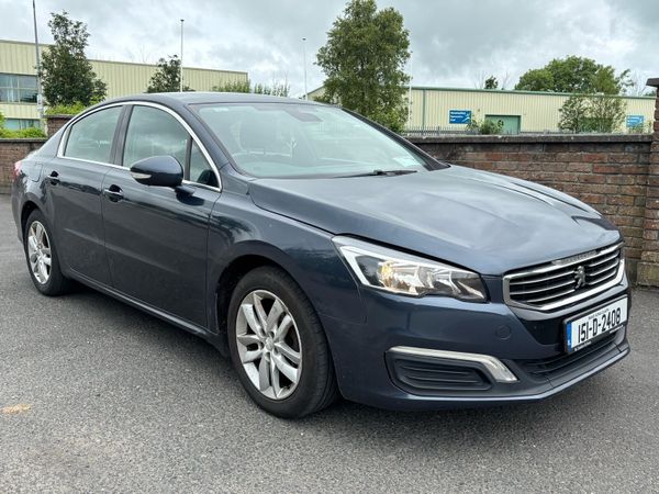 Peugeot 508 Saloon, Diesel, 2015, Blue