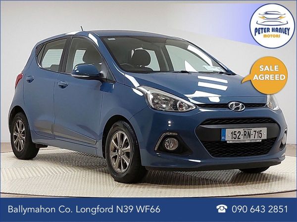 Hyundai i10 Hatchback, Petrol, 2015, Blue