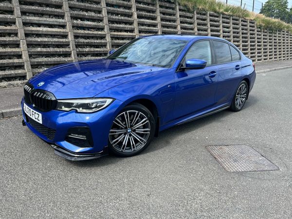 BMW 3-Series Saloon, Petrol Hybrid, 2021, Blue