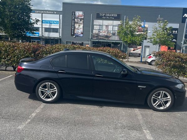 BMW 5-Series Saloon, Diesel, 2013, Black