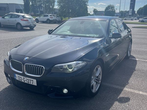 BMW 5-Series Saloon, Diesel, 2013, Black