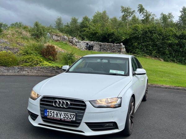 Audi A4 Saloon, Diesel, 2015, White