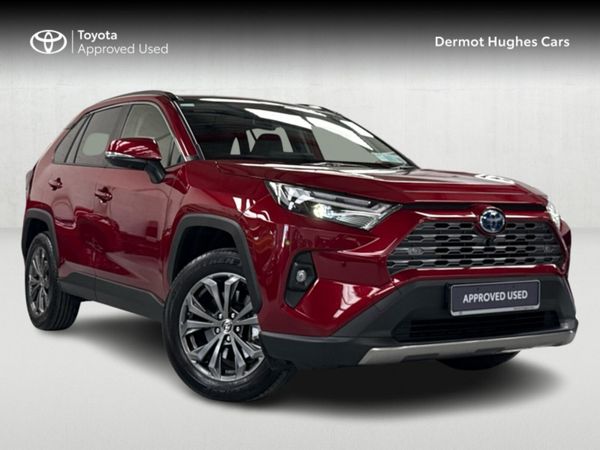 Toyota RAV4 SUV, Petrol Hybrid, 2024, Red