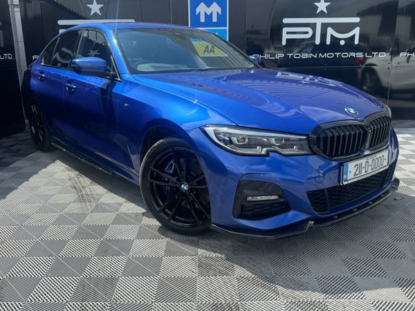 BMW 3-Series Saloon, Petrol Plug-in Hybrid, 2021, Blue