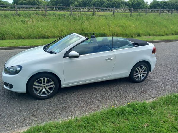 Volkswagen Golf Convertible, Diesel, 2012, White