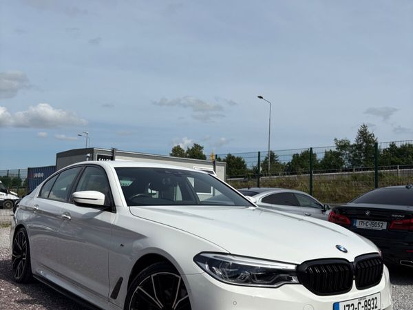 BMW 5-Series Saloon, Diesel, 2017, White