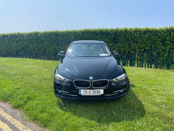 BMW 3-Series Saloon, Petrol Gas, 2017, Black