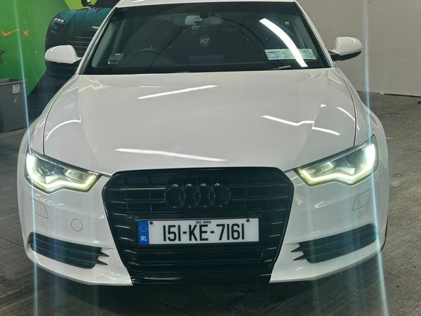 Audi A6 Saloon, Petrol, 2015, White