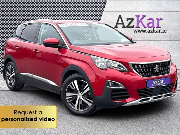 Peugeot 3008 SUV, Diesel, 2018, Red