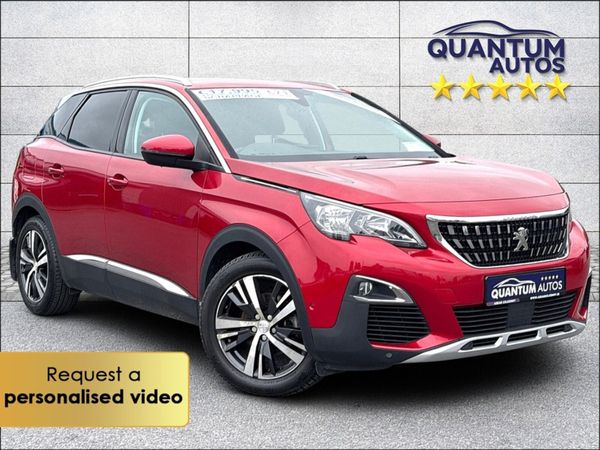 Peugeot 3008 SUV, Diesel, 2018, Red