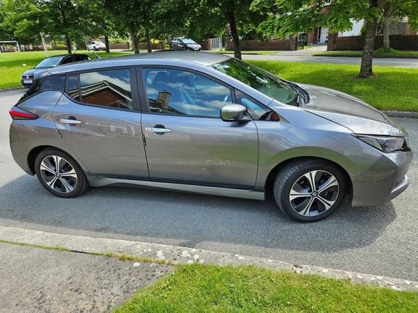 Nissan Leaf Saloon, Electric, 2021, Grey