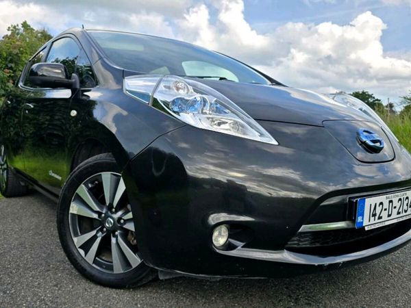 Nissan Leaf Hatchback, Electric, 2014, Black